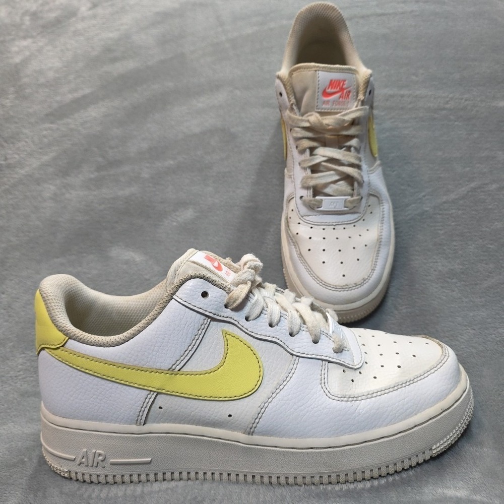 Size‎ 8.5 - Nike Air Force 1 '07 White Light Citron W